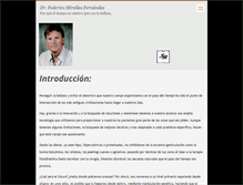 Tablet Screenshot of dr-federico-miralles-fernandez.com